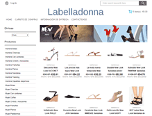 Tablet Screenshot of labelladonna.es