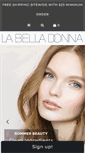 Mobile Screenshot of labelladonna.com